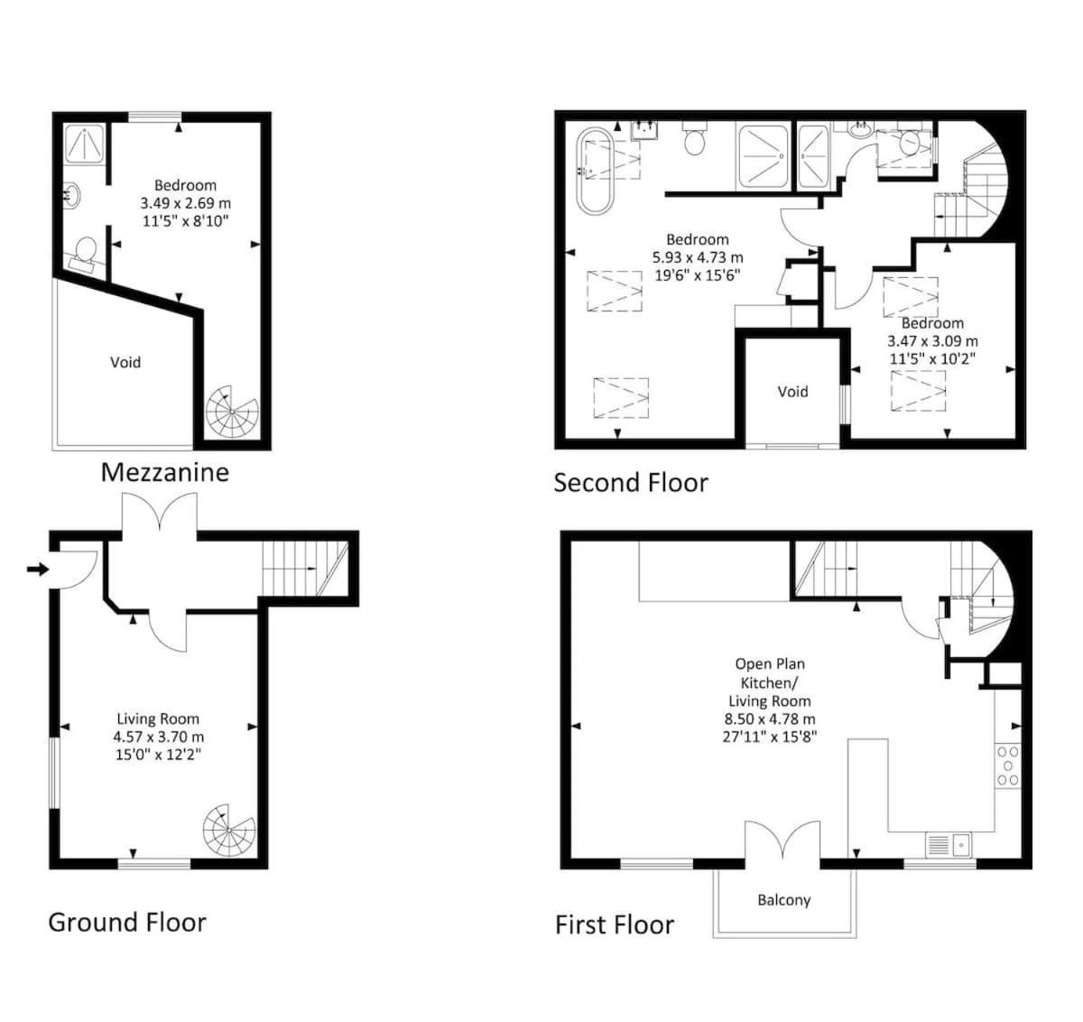 Converted Factory Loft Apartment บริสตอล ภายนอก รูปภาพ